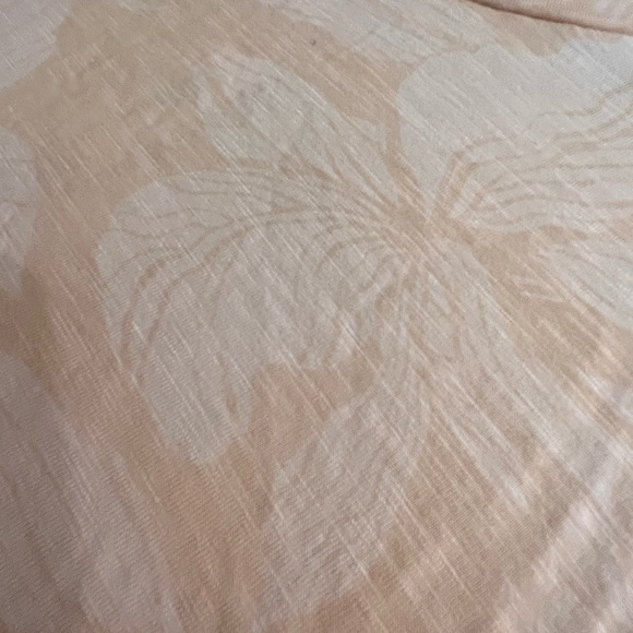 GAP tiered mini dress size XL. 39” total length. Cap sleeves. Beige print. - Picture 2 of 6